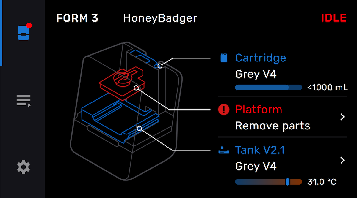 Readying your printer to automatically start an uploaded print